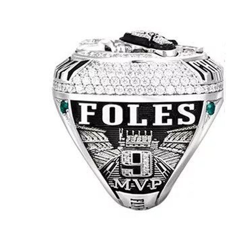 Nhẫn Thời Trang In Chữ Champion NFL Eagle 52th Team 52th Thời Trang 2017