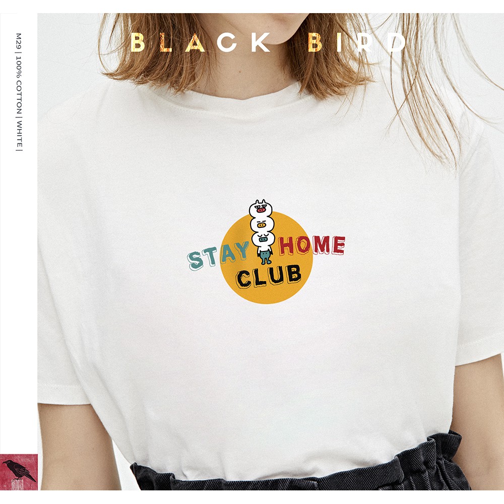 [FORM SUÔNG] ÁO PHÔNG NAM NỮ M29 | STAY HOME CLUB