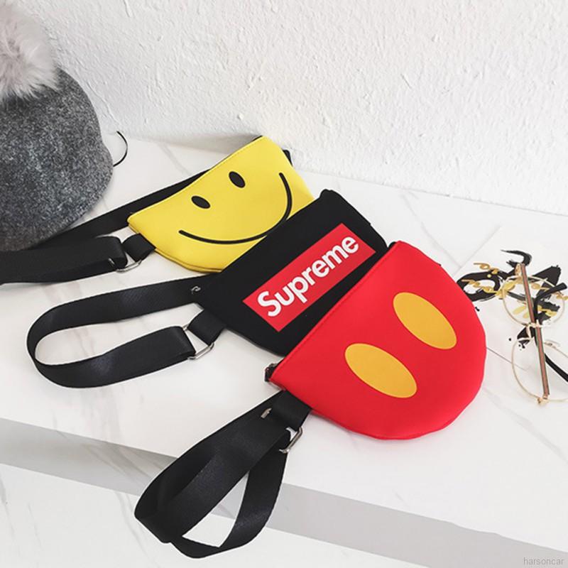 Túi Đeo Chéo Mini Supreme Dễ Thương Cho Bé