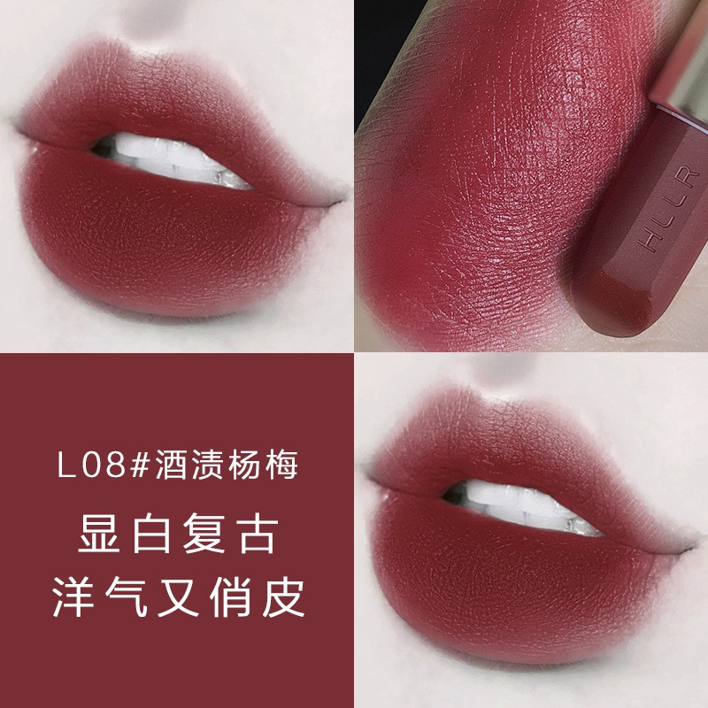 HLLR Son lì không làm khô môi lâu phai 8 màu tùy chọn 3.8G | BigBuy360 - bigbuy360.vn