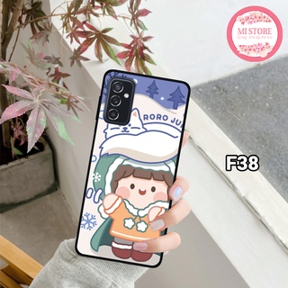 Ốp điện thoại SAMSUNG M52 5G - Ốp lưng Samsung in hình bé gái hoạt hình xinh