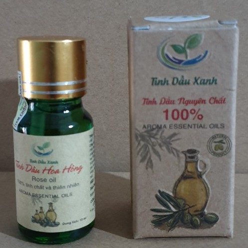 Tinh Dầu Hoa Hồng Thiên Nhiên 10ml Nguyên Chất