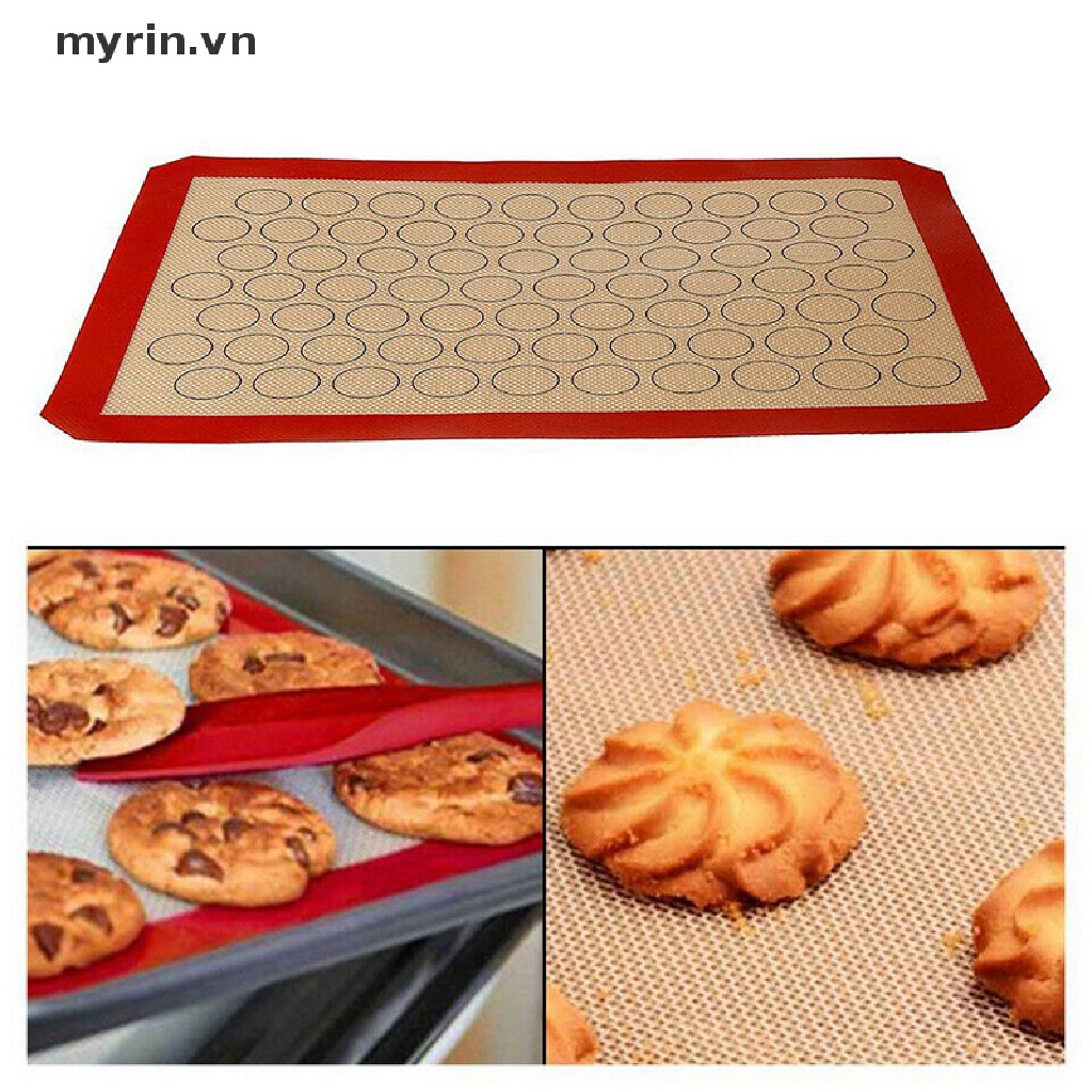 Thảm Silicone Nướng Bánh Macaron Chống Dính