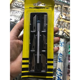 HOT-Bộ dao trổ mạch 6 lưỡi