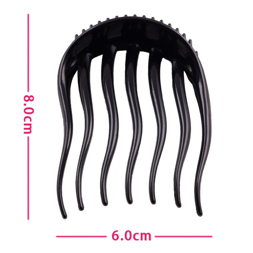 ERICH 1pc Comb Tips Volume Inserts Ponytail Hair Clip New Durable Practical Hot Sale Bumpits Bouffant/Multicolor