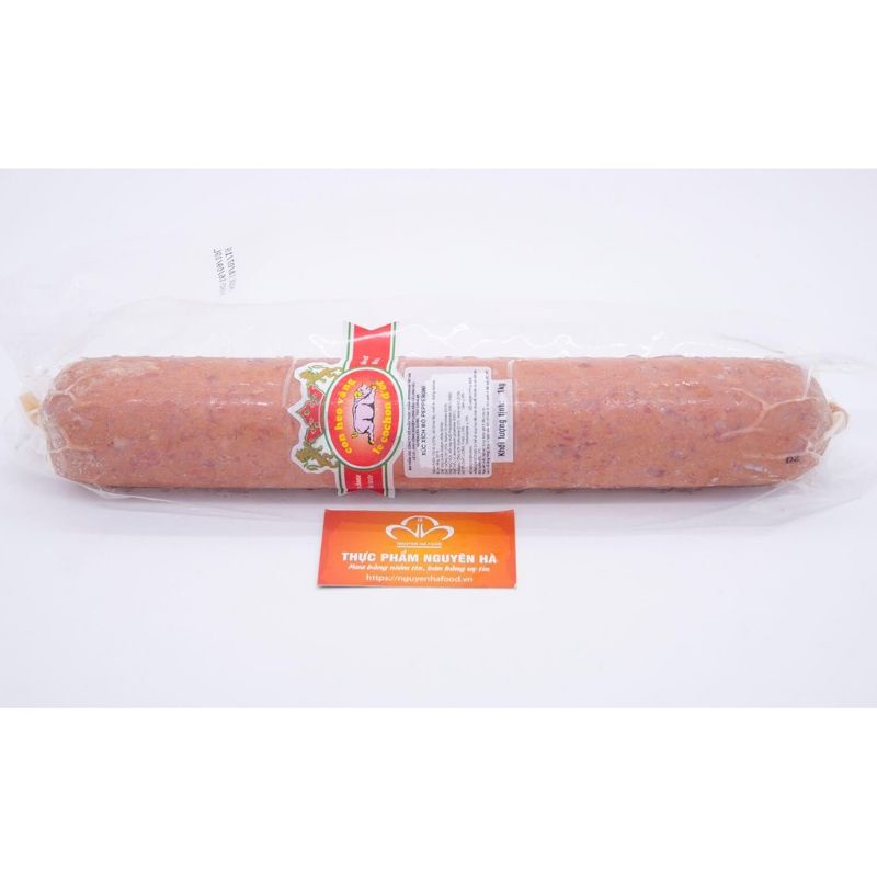 Xúc xích bò pepperoni - CON HEO VÀNG - NIPPONHAM - 1KG/TÚI