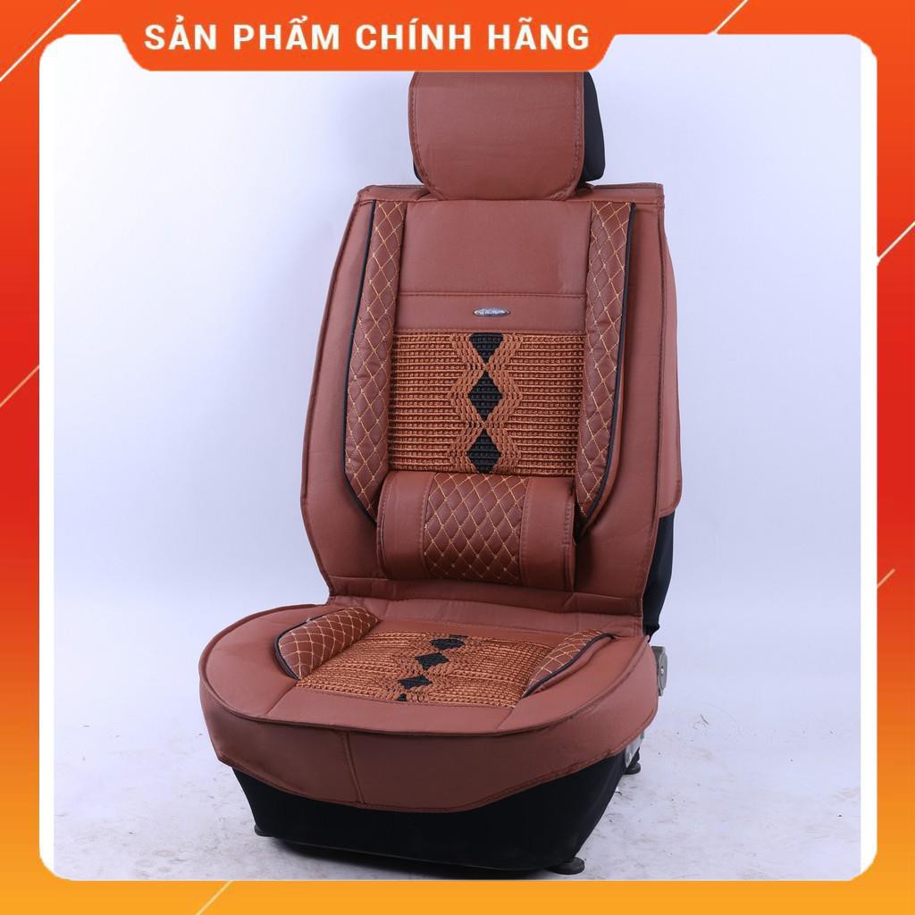 Bọc áo ghế da ô tô cao cấp bản tiêu chuẩn cho ghế lái - Kèm gối tựa lưng ghế xe hơi đẳng cấp