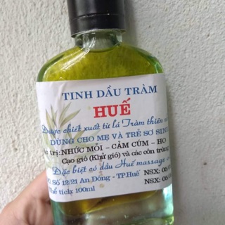 Tinh dầu tràm cho bé