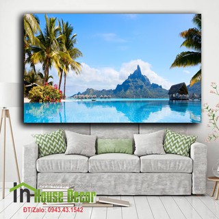 Giấy dán tường 🍀 FREESHIP 🍀 GIẢM 5K KHI NHẬP […] - Tranh dán tường 3D Cảnh biển MS 51