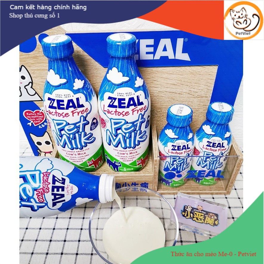 Sữa tươi ZEAL - Petviet