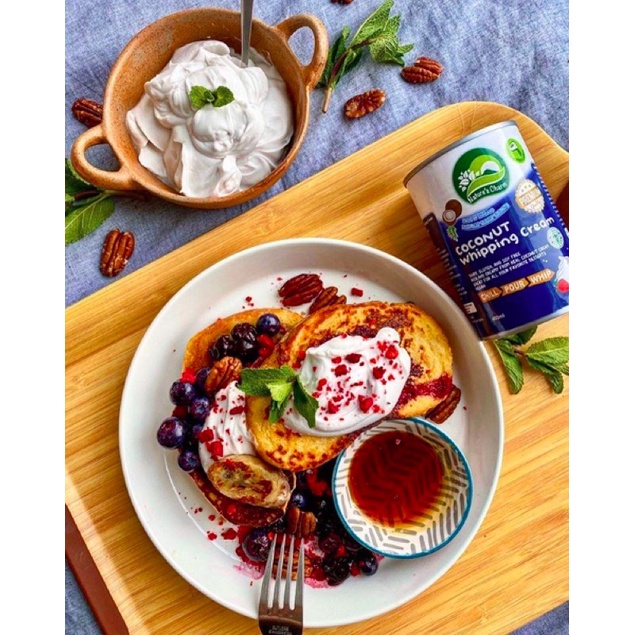 Whipping cream (kem tươi) từ dừa 400ml