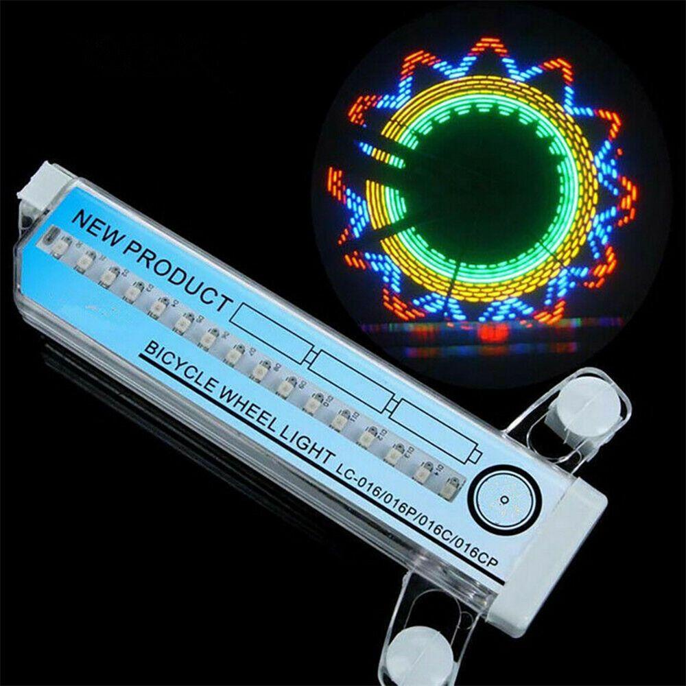 Bánh Xe Đạp Có Đèn LED 32 Họa Tiết Độc Đáo