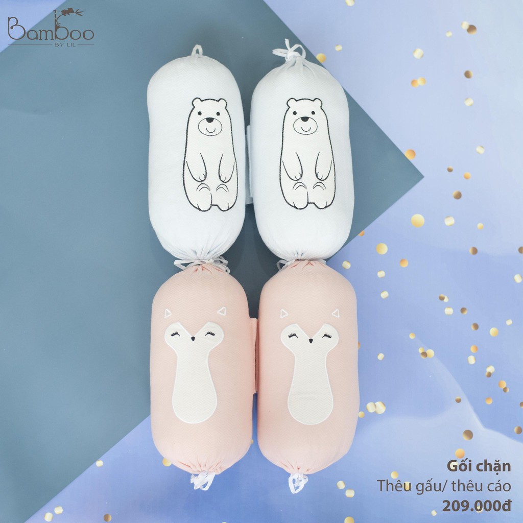 Bộ phụ kiện Little love gối, chặn, gối ôm cao su non [ LIL ]