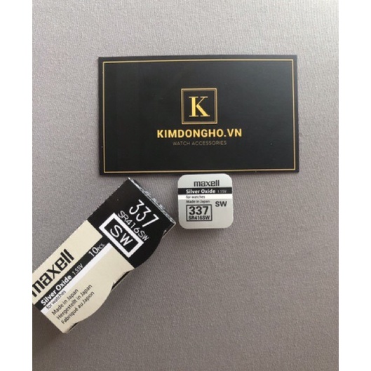 Hộp 1 Viên Maxell SR416SW 337 416 Nhật