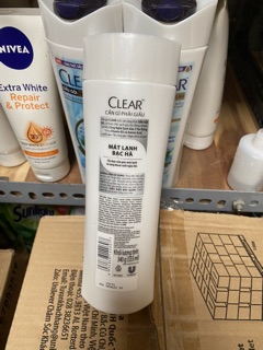 Dầu gội clear bạc hà 340g