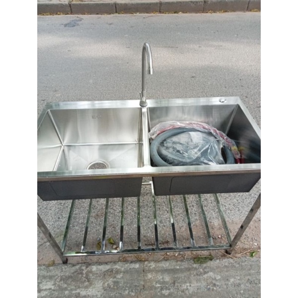 CHẬU INOX CÔNG NGHIỆP