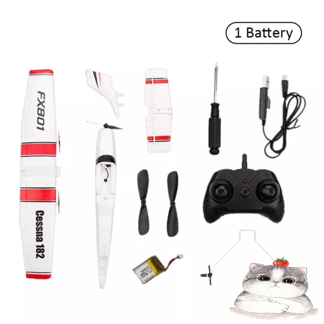 Máy Bay Đồ Chơi Điều Khiển Từ Xa Fx801 Rc Epp 2.4g 2ch