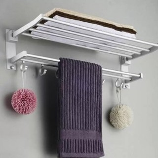 Kệ 2 tầng treo khăn bắt ốc vít