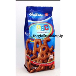 Bánh quy giòn ABC Bahlsen 100gr Đức