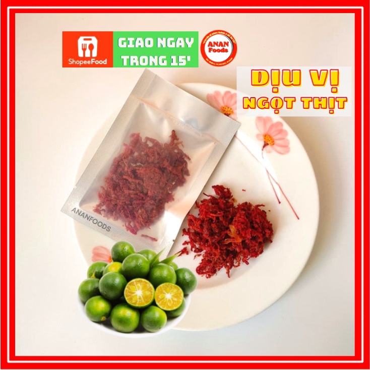 Khô Bò - 10 Gói - Ananfoods, Ăn Vặt, Gà Lá Chanh, Kho Ga, Kho Bo Do, Gà Bơ Tỏi, Khô Bò Đỏ | BigBuy360 - bigbuy360.vn