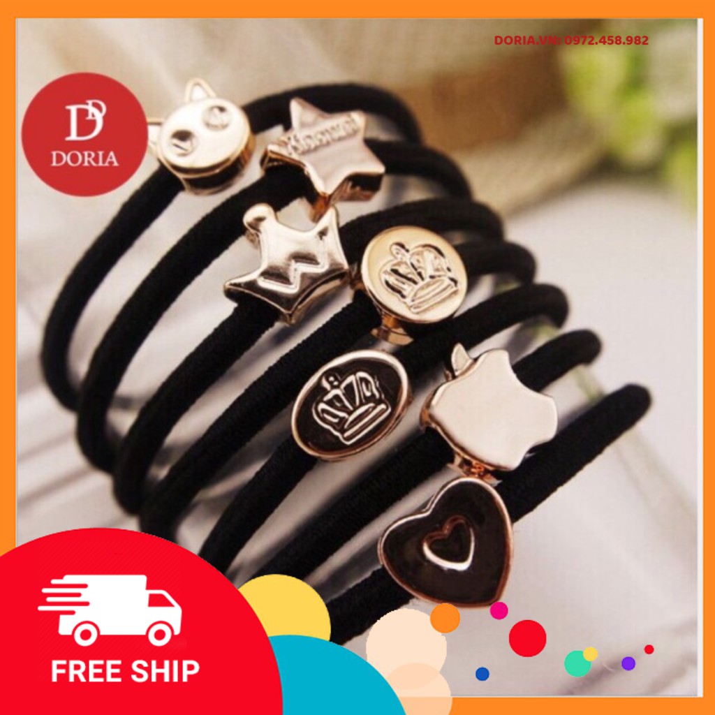 FREESHIP 50K DÂY NỊT CHUN BUỘC TÓC SIÊU RẺ ĐẸP CUTE HOTTREND 2019 | BigBuy360 - bigbuy360.vn