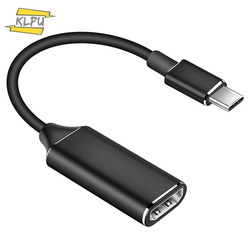 Bộ Chuyển Đổi Klpu Type-C Sang Hdmi Hd Tv 4k Cho Pc Laptop Tablet Điện Thoại | BigBuy360 - bigbuy360.vn