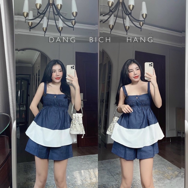 Set áo hai dây bò