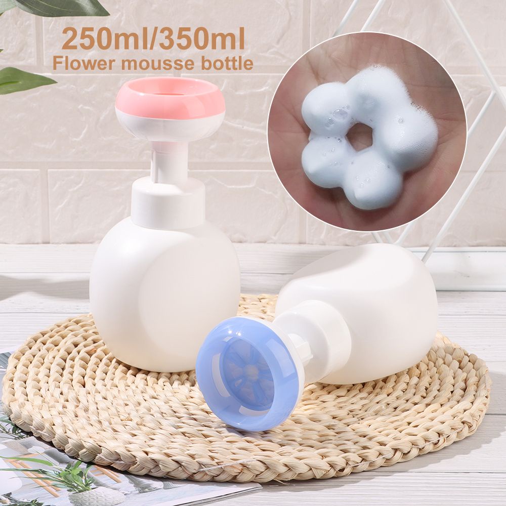 Bình Nhựa Đựng Xà Phòng/Dầu Gội/Xà Phòng Dạng Nhấn Tạo Bọt Tiện Dụng Nhiều Màu Sắc