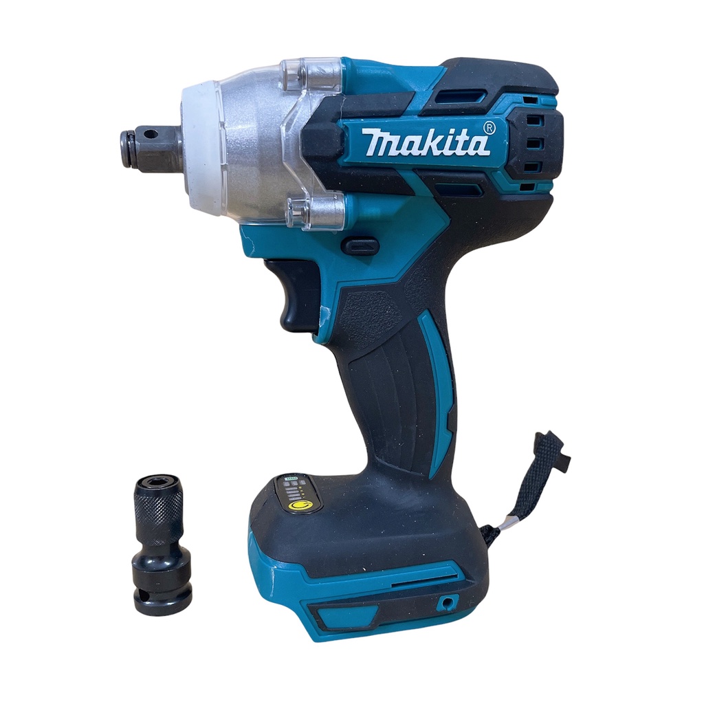 Thân máy bắn bulong pin Makita LỰC SIẾT 500NM - Động cơ không chổi than siêu mạnh mẽ Tặng 1 đầu chuyển vít