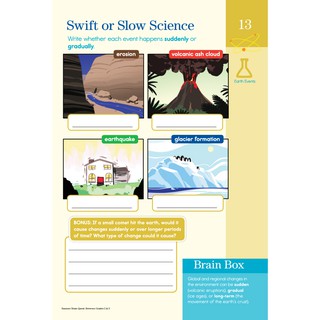 Sách Summer Brain Quest 3 - Get ready for 3rd grade ( Chuẩn bị vào lớp 3 dành cho bé từ 7 - 8 tuổi )