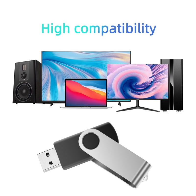 Usb Ankndo A02 2.0 32GB 64GB 128GB Dung Lượng Thực Tế Ảo 128GB 16GB 8GB