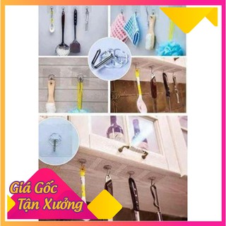 Móc dán tường chịu lực 20kg 10 móc dán tường trong suốt