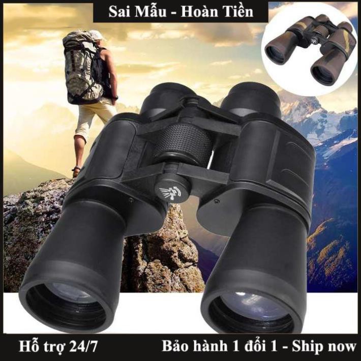 ✔️Ống nhòm du lịch 2 mắt BINOCULARS 20x50  - Panda 2 mắt -  Điều Chỉnh Lấy Nét Ở Trung Tâm Trên Cả 2 Mắt  - Freeship