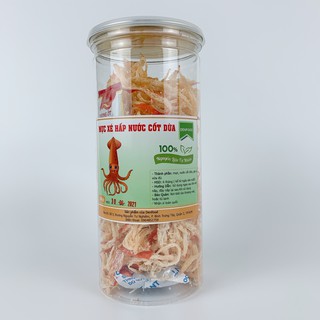 Hũ mực hấp dừa xé sợi 250gr