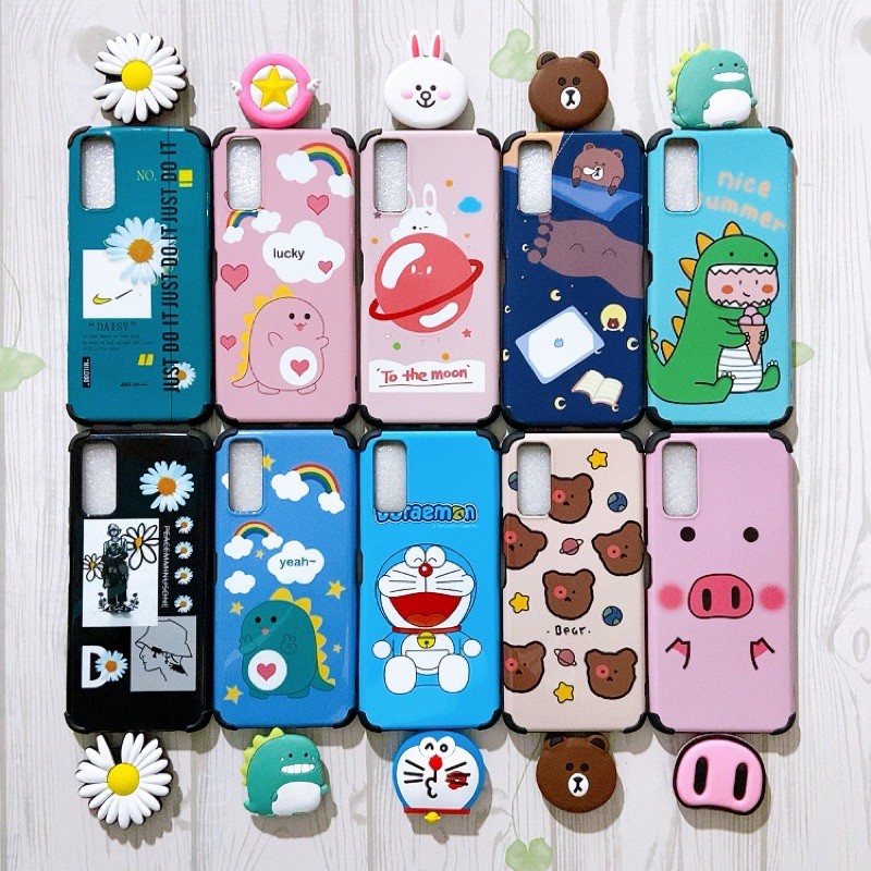 Ốp lưng Idm Hàn Quốc kèm pop Vivo Y20/Y20s/Y12s / v2026/Y11/Y12/Y15/Y17/U10/Y21/Y21S/Y33S/Y51/Y53S