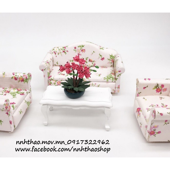 Miniature_chậu hoa lan (1:12 1:6)