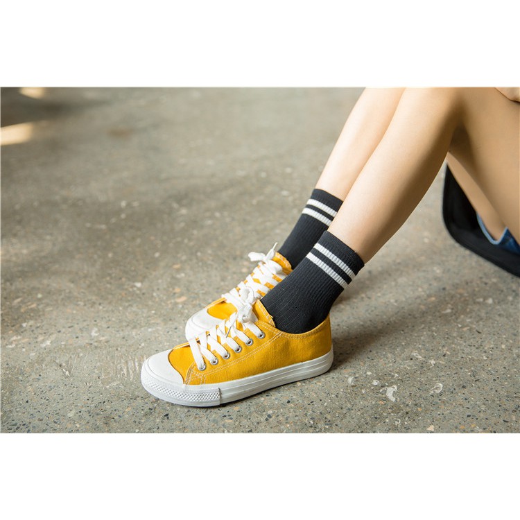 Tất Nữ FREESHIP Tất Vớ Nữ Cổ Ngắn Hàn Quốc Chất Cotton Đẹp Cute Dễ Thương TC16 - mijusa
