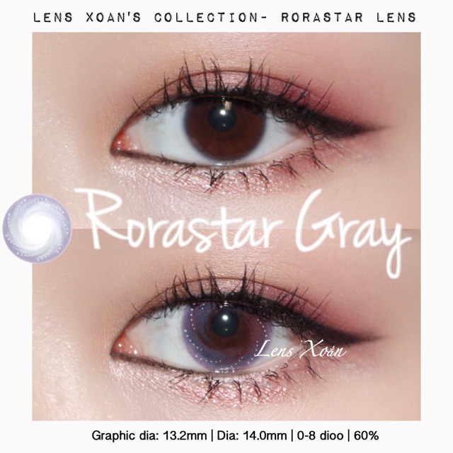 Áp tròng RORASTAR LENS( ORDER IB BÁO ĐỘ)