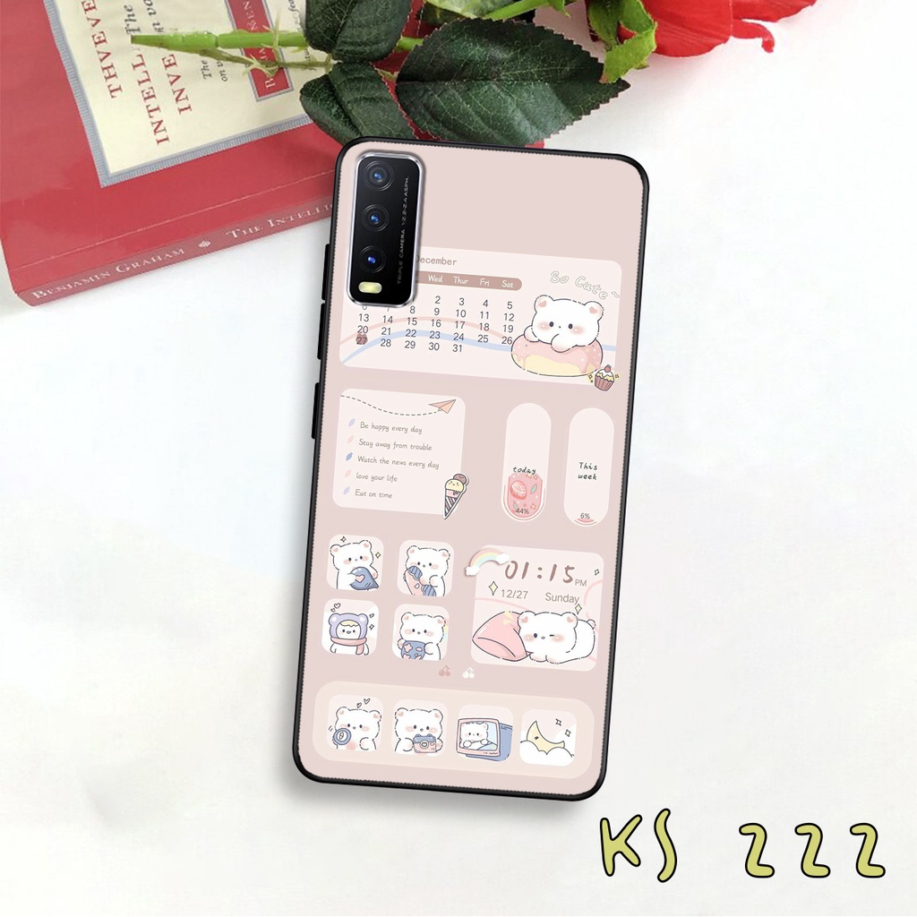 Ốp lưng Vivo Y20 - Vivo Y20s - Vivo Y12s - Ốp lưng in hình thỏ con dễ thương