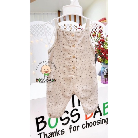 Jumpsuit Cho Bé Dư Xịn Họa Tiết Hoa