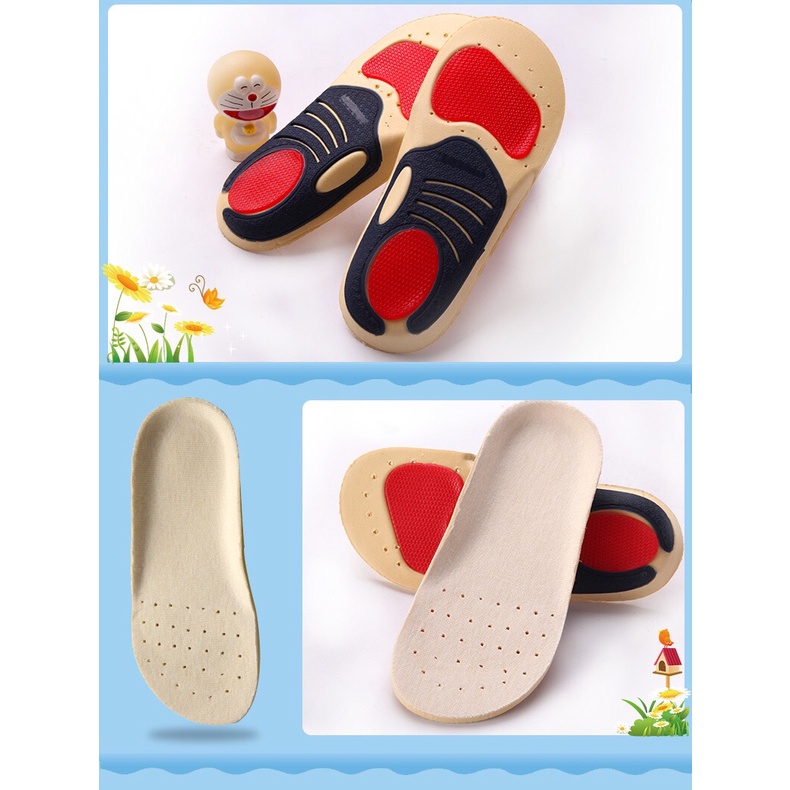 1 Cặp Miếng Lót Giày Hỗ Trợ Chăm Sóc Bàn Chân Cho Trẻ Em