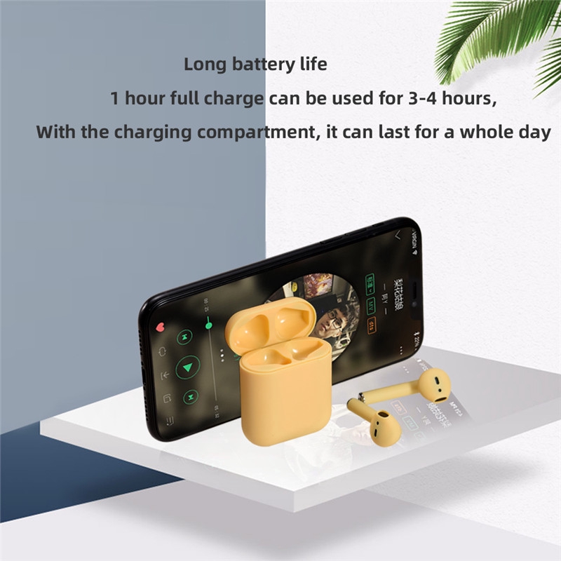 Inpods 12 KAXOE Wireless Bluetooth 5.0 TWS Earphone with Mic Charging Box