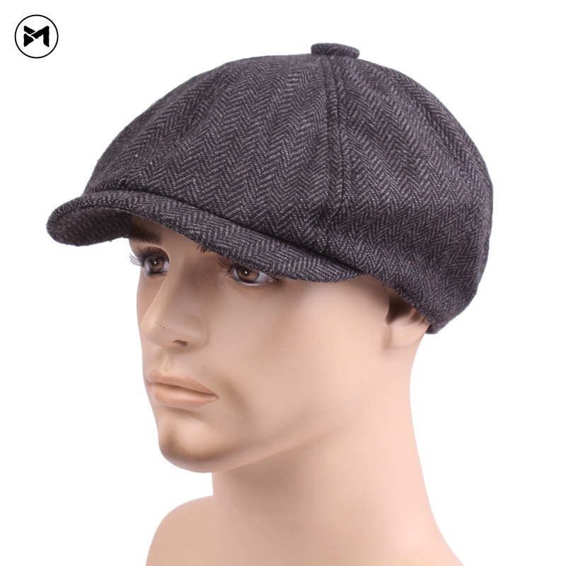 Mũ Beret Họa Sĩ Chất Liệu Cotton Cao Cấp Thời Trang Dành Cho Nam