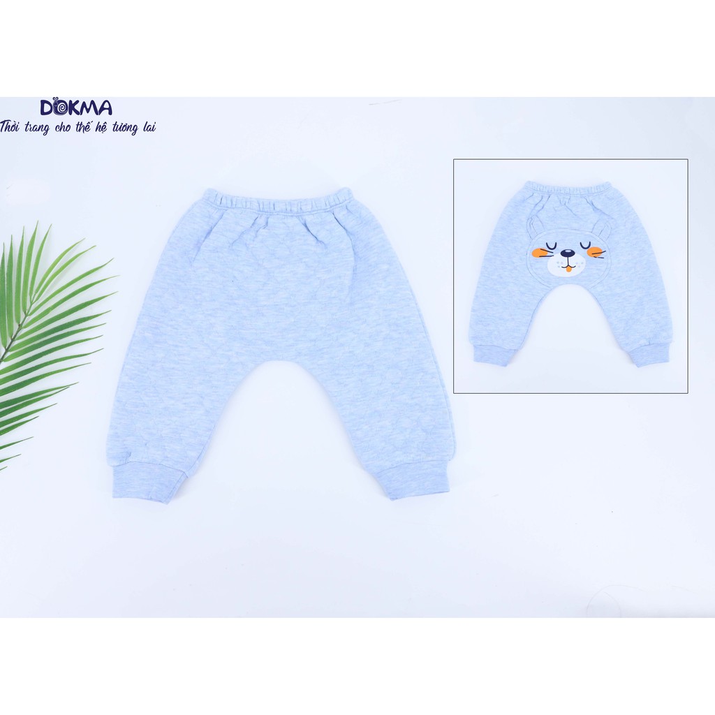 DQ625 Quần mông thú dày ss Dokma (3-18M)