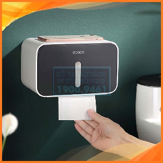 Hộp đựng giấy vệ sinh ECOCO, không cần khoan tường 9341