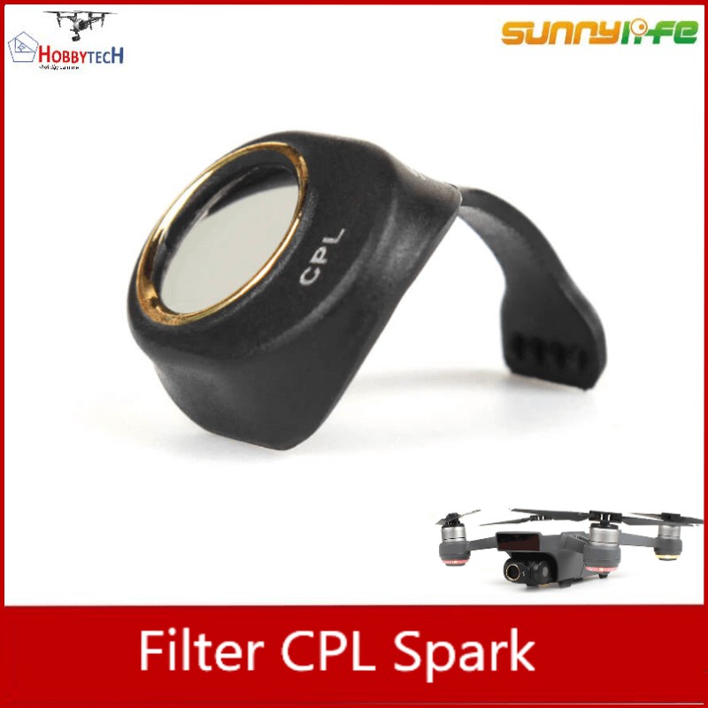 Filter CPL Spark - phụ kiện flycam DJI Spark - chính hãng sunnylife - chuyên dụng - thích hợp trong thời tiết quang mây