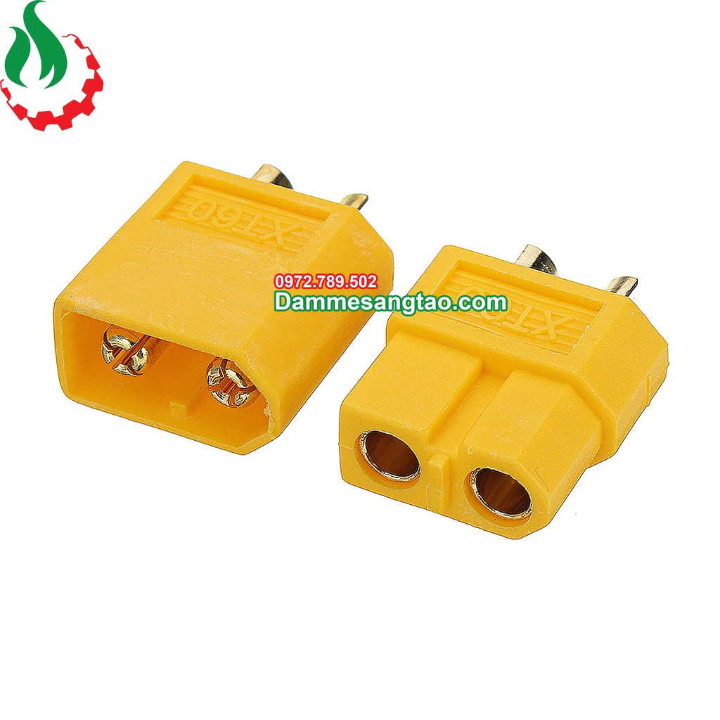 Jack XT60H kèm chụp bảo vệ