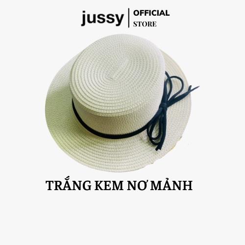 Nón Cói Đi Biển Thắt Nơ Dây Mảnh JCB03 Kiểu Mũ Cói Rộng Vành Nhiều Màu Hot Trend