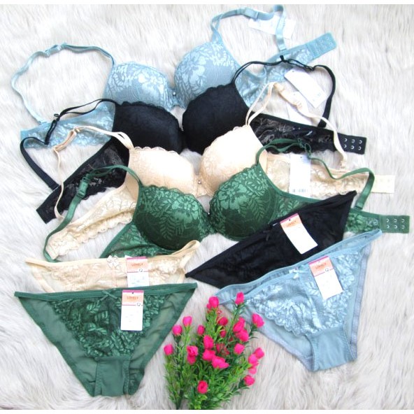 BỘ ĐỒ LÓT TOÀN REN MÚT DÀY NÂNG NGỰC LOVELY - BL1131