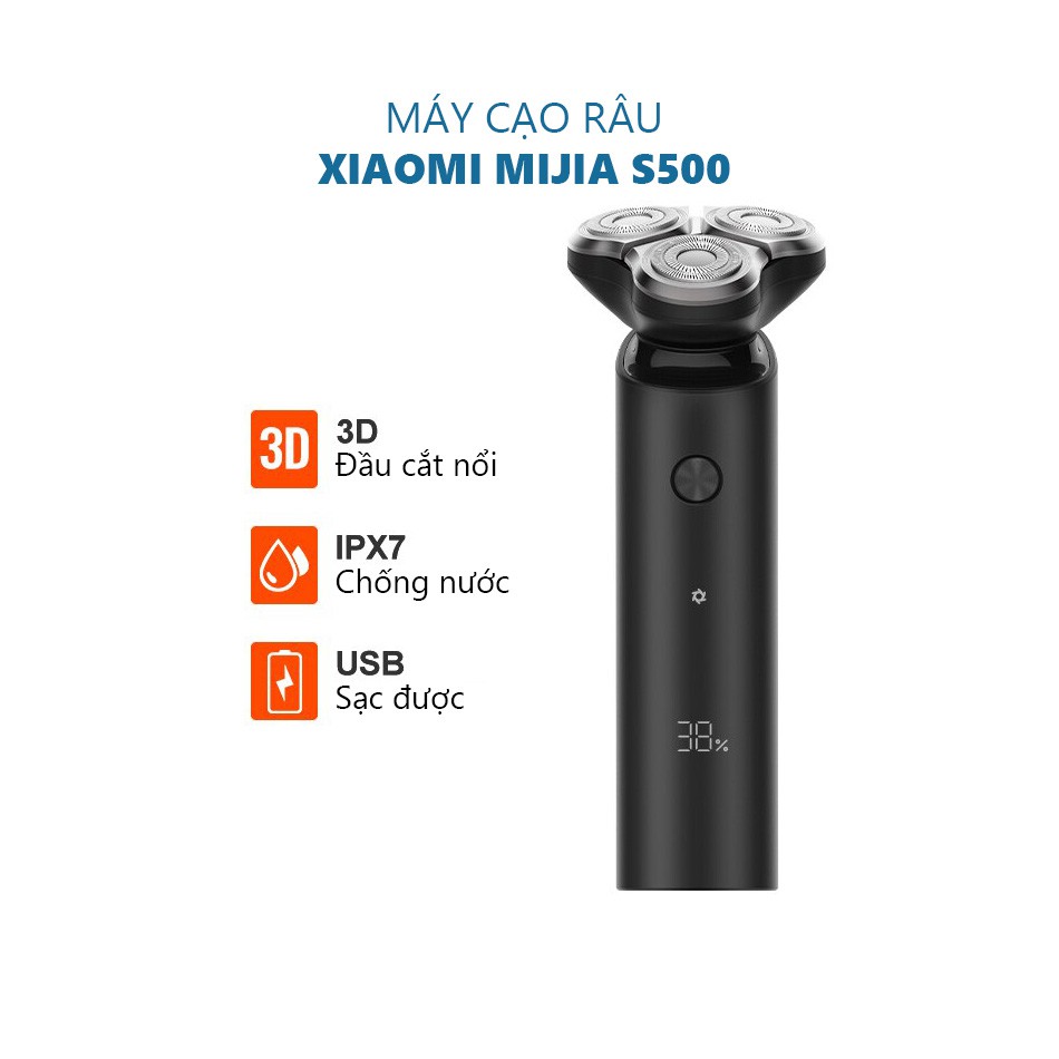 Máy cạo râu ba đầu Xiaomi Mijia S500